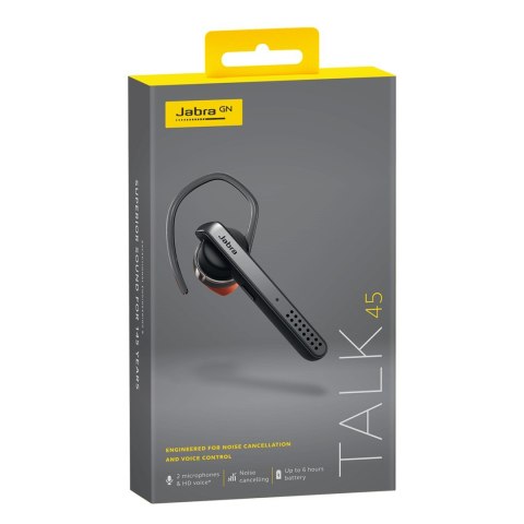 Słuchawka bluetooth Jabra Talk 45, Srebrna (WYPRZEDAŻ)