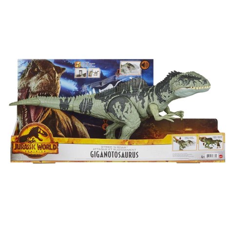 Jurassic World Dominion Atak i ryk Giganotozaur Figurka dinozaur GYW86