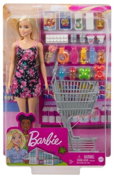 Barbie na zakupach zestaw GTK94