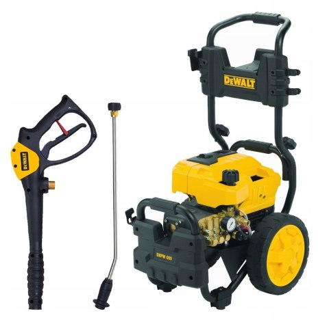 DeWALT DXPW005E podkładka ciśnieniowa Wyprostowany Prąd elektryczny 810 l/h Czarny, Żółty