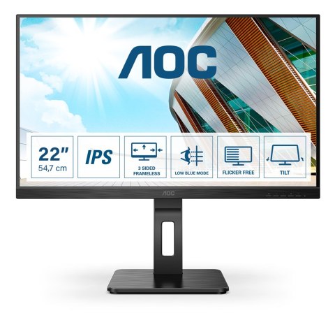 MONITOR AOC LED 21,5" 22P2Q