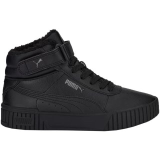 Buty dla dzieci Puma Carina 2.0 Mid WTR czarne 387380 01 37,5