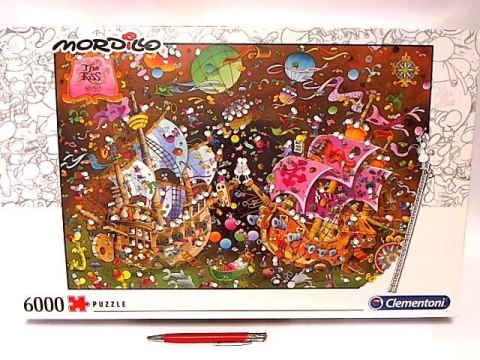 Clementoni Puzzle 6000el Mordillo. The Kiss 1632 36527