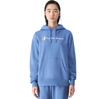 Bluza damska Champion Hooded niebieska 117529 BS099 M