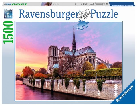 Ravensburger 4005556163458 Puzle konturowe 1500 szt. Budynki