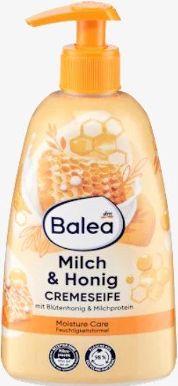 Balea Milch & Honig Mydło w Płynie 500 ml