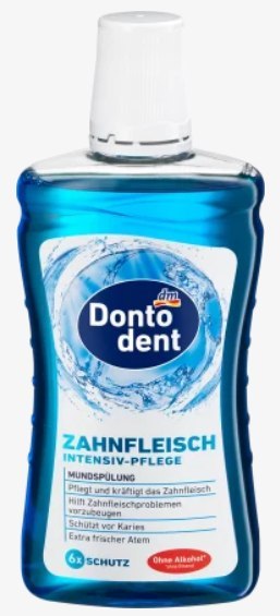 Dontodent Zahnfleisch Intensiv-Pflege Płyn Do Płukania Jamy Ustnej 500 ml