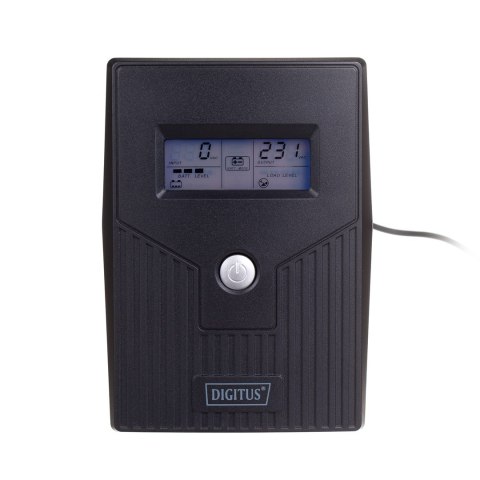 Zasilacz awaryjny UPS DIGITUS DN-170063-LCD (Desktop; 600VA)