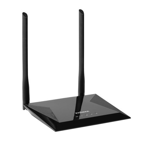 Edimax N300 router bezprzewodowy Fast Ethernet Jedna częstotliwości (2,4 GHz) Czarny