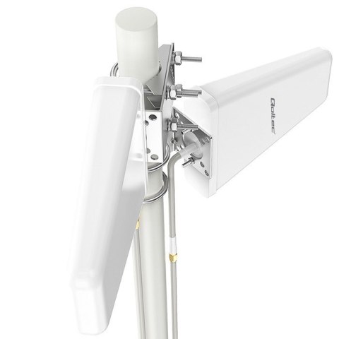 Qoltec 57043 Antena 4G LTE DUAL | 14dBi | dookólna | zewnętrzna