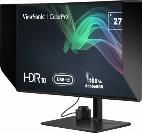 Viewsonic VP Series VP2786-4K monitor komputerowy 68,6 cm (27") 3840 x 2160 px 4K Ultra HD LCD Czarny