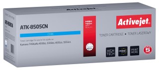 Activejet ATK-8505CN Toner (zamiennik Kyocera TK-8505C; Supreme; 20000 stron; niebieski)