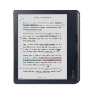 Ebook Kobo Libra Colour 7" E-Ink Kaleido 3 32GB WI-FI Black (WYPRZEDAŻ)