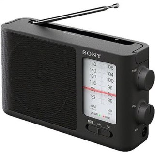 Sony | Radio analogowe | ICF-506 | 5 W | Czarny