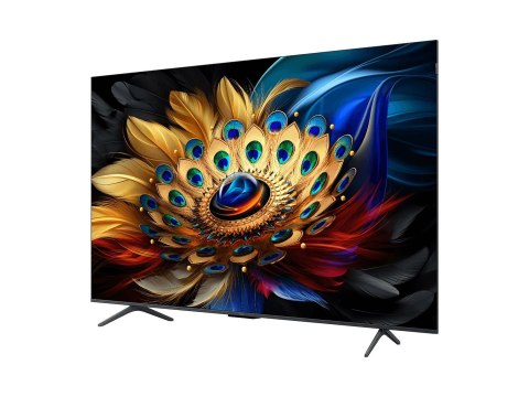 Telewizor TCL 55C655 QLED 55'' 4K Ultra HD Google TV Dolby Atmos DVB-T2 Czarny (WYPRZEDAŻ)