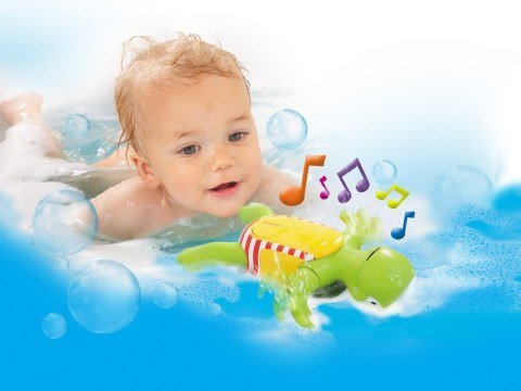 Tomy Toomies Swim n Sing Turtle Zwierzątko do kąpieli Wielobarwny