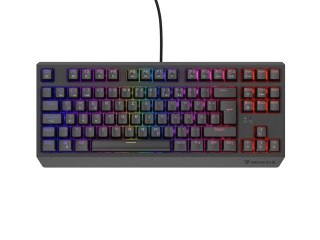 KLAWIATURA DLA GRACZY GENESIS THOR 230 TKL DE RGB MECHANICZNA OUTEMU RED CZARNA HOT SWAP