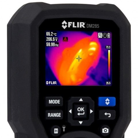 FLIR MULTIMETR TERMOWIZYJNY Z FUNKCJĄ IGM, 160X120PX, 150STC, TERMOPARA, AKUMULATOR LI-POLY, CĘGI POMIAROWE FLEXY, DM285-FK