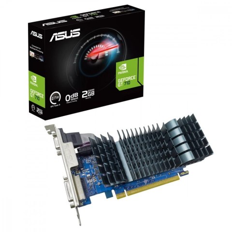 Karta graficzna GeForce GT 710 2GB GDDR5 EVO 64 bit DVI-D/DSUB/HDMI