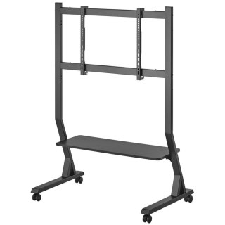 Stojak mobilny TV 45-90" do 60kg regulowany półka AV