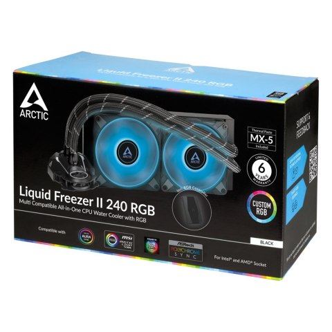 ARCTIC Liquid Freezer II - 240 RGB Black with Controller