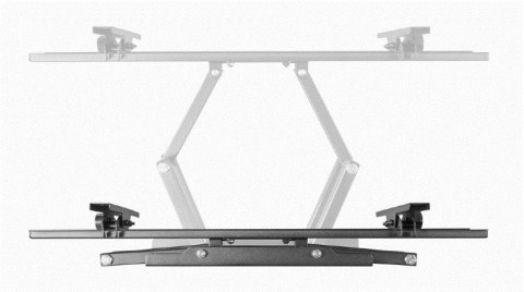 Gembird WM-70ST-01 uchwyt do telewizorów 177,8 cm (70") Czarny