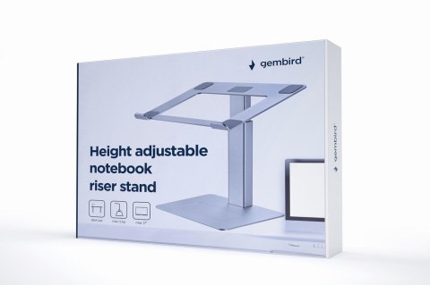 NB ACC RISER STAND ADJUSTABLE/SILVER NBS-D1-02 GEMBIRD