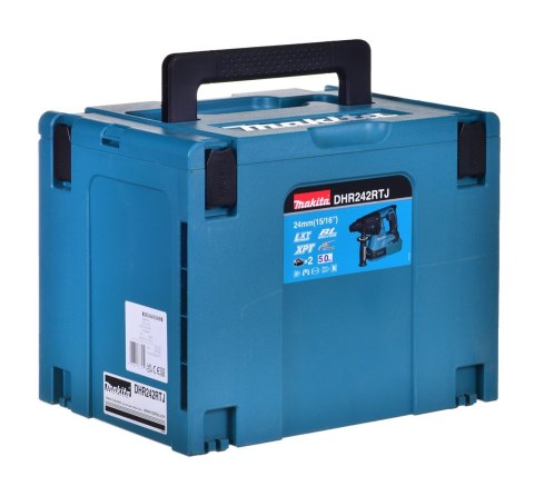 Makita DHR242RTJ młot udarowo-obrotowy 950 RPM SDS Plus