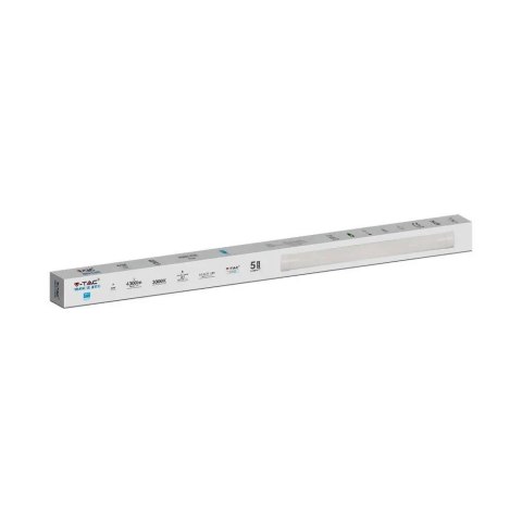 Oprawa V-TAC 40W LED Liniowa Natynkowa SAMSUNG CHIP 120cm 120Lm/W VT-8-40 4000K 4800lm 5 Lat Gwarancji