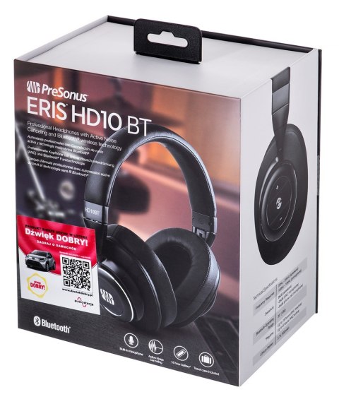 PreSonus Eris HD10 BT - SĹ‚uchawki Bluetooth