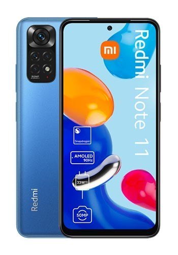 Xiaomi Redmi Note 11 4G Dual Sim 4GB RAM 128GB - Zmierzch Niebieski