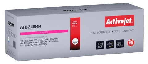 Activejet ATB-248MN Toner (zamiennik Brother TN248M; Supreme; 1000 stron; czerwony)