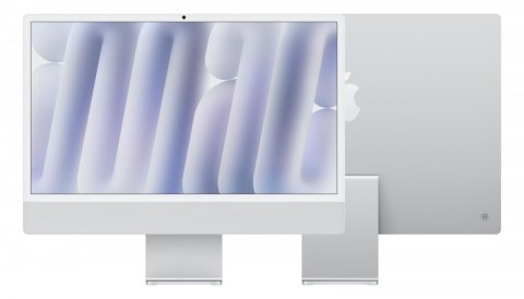 IMac 24 cale: M4 10/10, 16GB, 256GB SSD - Srebrny