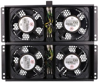 EXTRALINK 4 WAY FAN UNIT WITH 2M EU PLUG