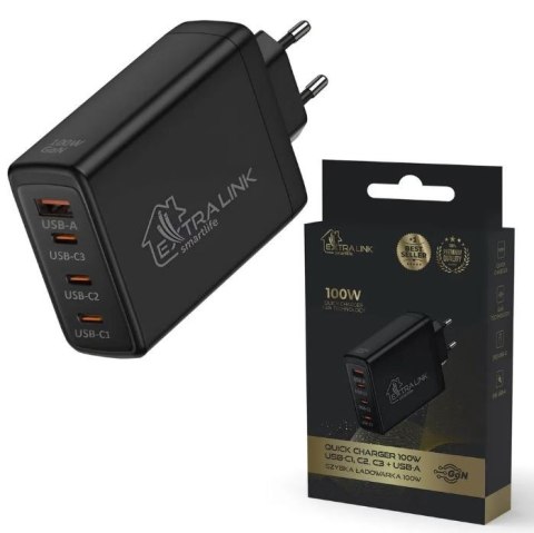 Ładowarka EXTRALINK CHARESL01(1x USB 2.05000mA20V)