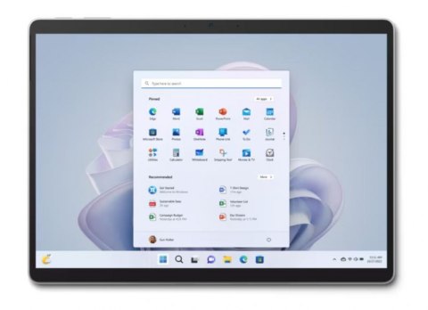 Tablet MICROSOFT Surface Pro 10 Platinium (13"/Intel Core Ultra 7 165H/512GB/Windows 11 Pro/WiFi 802.11 ax/Platynowy)