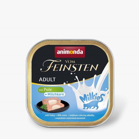 ANIMONDA Vom Feinsten Adult Milkies with Turkey + Milk centre 100g