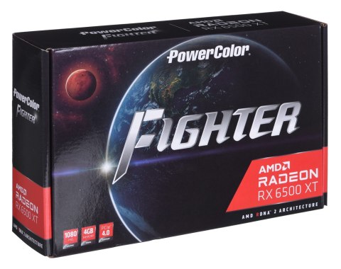 Karta graficzna POWERCOLOR RX 6500 XT Fighter 4GB (WYPRZEDAŻ)