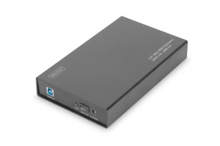 Obudowa USB 3.0 na dysk SSD/HDD 3.5" SATA IIIz zasilaczem, aluminiowa