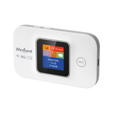 Rebel RB-0701 router/modem bezprzewodowy (2,4 GHz) MIFI 3G 4G biały