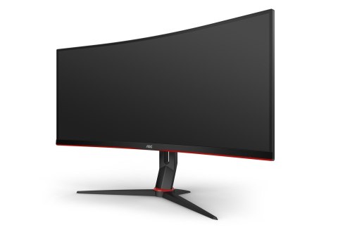 AOC G2 CU34G2X/BK monitor komputerowy 86,4 cm (34") 3440 x 1440 px Quad HD LED Czarny