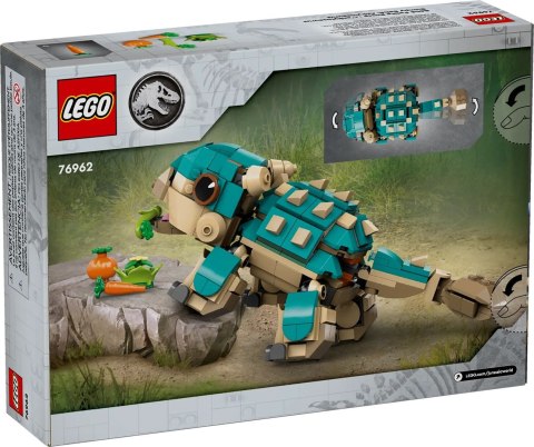 Klocki LEGO JURASSIC WORLD 76962 Mały ankylozaur Bumpy