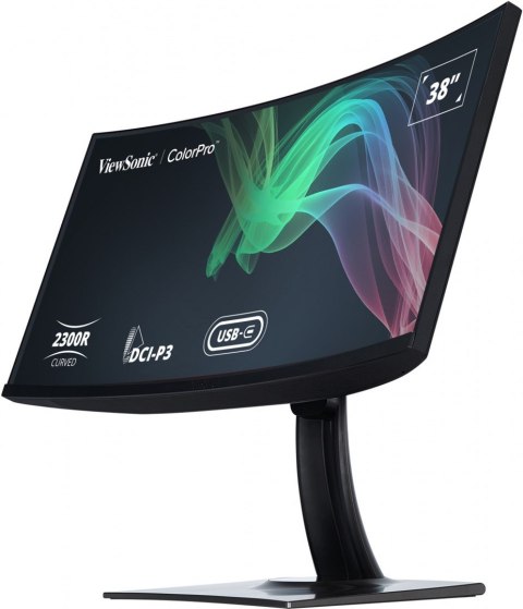 Viewsonic VP3881A monitor komputerowy 96,5 cm (38") 3840 x 1600 px Quad HD+ LED Czarny