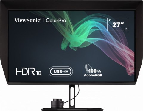 Viewsonic VP Series VP2786-4K monitor komputerowy 68,6 cm (27") 3840 x 2160 px 4K Ultra HD LCD Czarny