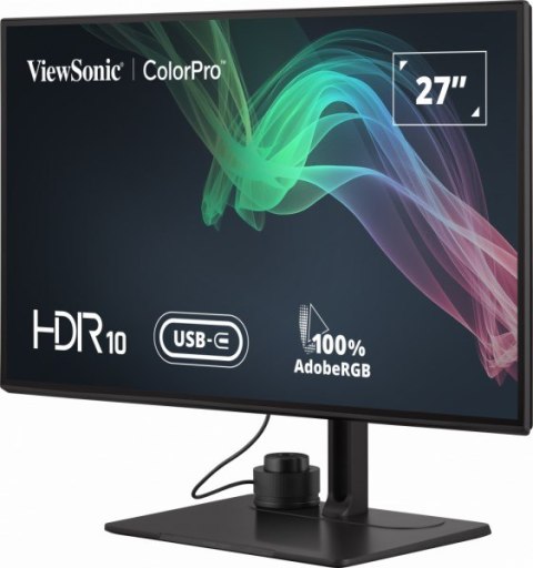 Viewsonic VP Series VP2786-4K monitor komputerowy 68,6 cm (27") 3840 x 2160 px 4K Ultra HD LCD Czarny