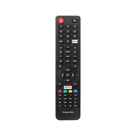 Krüger&Matz KM0232-S5 Telewizor 81,3 cm (32") HD Smart TV Czarny