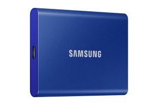 Dysk zewnętrzny SSD Samsung T7 (1TB; USB 3.2; niebieski; MU-PC1T0H/WW)