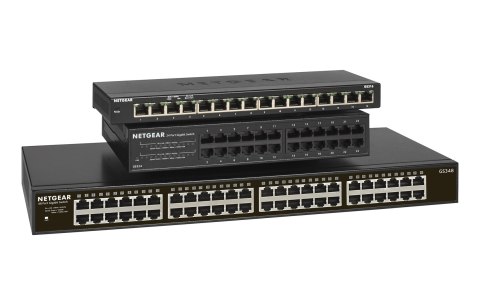 48-PORT GB UNMANAGED SWITCH/FANLESS