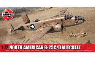 Model plastikowy North American B-25C/D Mitchell 1/72