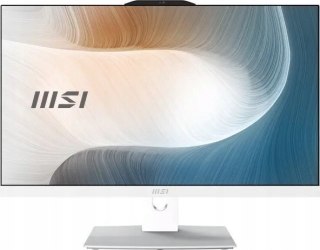 MSI AIO Modern AM242P 12M-1249XEU i3-1215U 27" IPS LED FHD Non-Touch Anti-Glare 8GB SSD512GB M.2 AX211 WiFi 6E NoOS WHITE